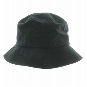 STUSSY バケットハット 帽子 ロゴ刺繍 S M 黒 ブラック 2917 /MW GY18