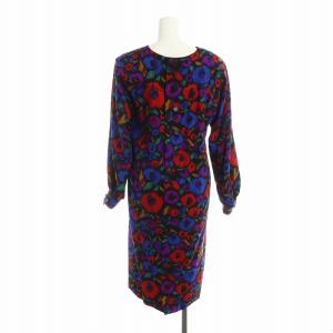 GIVENCHY NOUVELLE BOUTIQUE ヴィンテージ ワンピース ロング フラワー 花柄 サイケデリックプリント