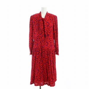 NOUVELLE BOUTIQUE ヴィンテージ ワンピース ロング フラワー 花柄 総柄 長袖 フレア