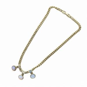 GIVENCHY ヴィンテージ ネックレス アクセサリー ペンダント カラーストーン ラインストーン 色石 ゴールドカラー