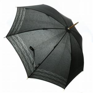 FENDI 日傘 長傘 パラソル ロゴ ズッカ柄 総柄 黒 ブラック /MW GY18