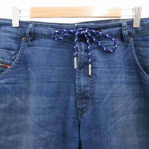 DIESEL KROOLEY-X-NE ジョグジーンズ デニムパンツ テーパード ジップフライ ストレッチ W34 インディゴブルー