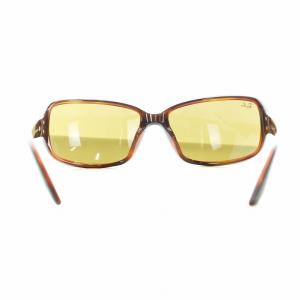 Ray-Ban サングラス 眼鏡 めがね セルフレーム スクエア カラーレンズ ロゴ 6116-140 茶 ブラウン RB2165