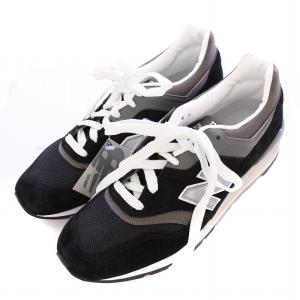 New Balance ローカットスニーカー US10 ブラック グレー