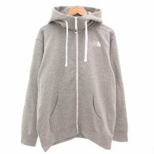タグ付き リアビューフルジップフーディ パーカー ロゴ XL グレー NT12442 /TZ