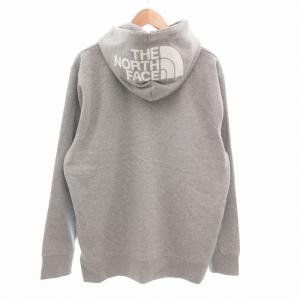 THE NORTH FACE タグ付き リアビューフルジップフーディ パーカー ロゴ XL グレー NT12442 /TZ