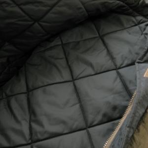 NIKE AIR 中綿ジャケット ナイロン バイカラー M カーキ