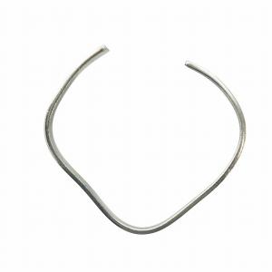 Martin Margiela 6 MM6 バングル ブレスレット アクセサリー ロゴ シルバーカラー 銀色 GY18 /MQ