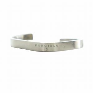 Martin Margiela 6 MM6 バングル ブレスレット アクセサリー ロゴ シルバーカラー 銀色 GY18 /MQ