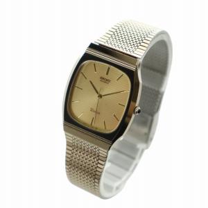 SEIKO DOLCE 腕時計 クォーツ スクエア ゴールドカラー 7731-5091