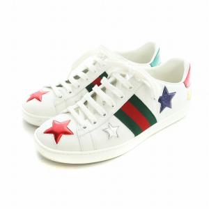GUCCI エース スニーカー シェリーライン 36.5 ホワイト