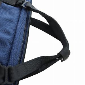 BRIEFING ブリーフケース ビジネスバッグ 2WAY 書類カバン ショルダー ロゴ キャンバス 紺 ネイビー GY17