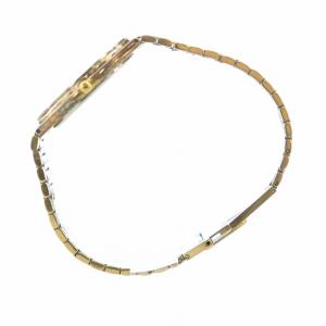 GIVENCHY 腕時計 ウォッチ クォーツ 白文字盤 カレンダー付き 4Gロゴ ゴールド色 シルバー色 621 GY18