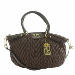 マディソン キルテッド シェブロン ソフィア サッチェル ハンドバッグ ショルダーバッグ 2WAY ナイロン