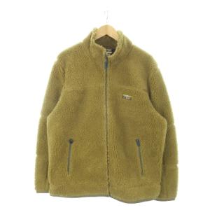 マウンテンパイルフリースジャケット ジップアップ ロゴ アウトドア XL 緑 グリーン 511045 /MN11