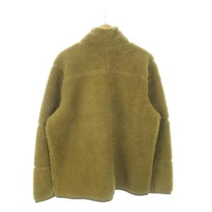 L.L.BEAN マウンテンパイルフリースジャケット ジップアップ ロゴ アウトドア XL 緑 グリーン 511045 /MN11