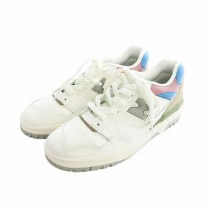 New Balance ローカットスニーカー US7 ホワイト BB550PGA