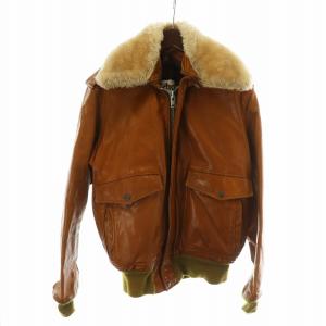 G-1 フライトジャケット USA製 38 ブラウン