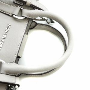 MICHAEL KORS ハンドバッグ ショルダー 2WAY PVC ロゴ グレー GY18 /MQ