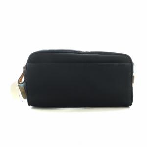 COACH ポーチ タグ付き 小物入れ ナイロン シグネチャー ロゴ 黒 ブラック GY18 /MQ