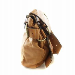 Vivienne Westwood ショルダーバッグ アコード レザー オーブ ブラウン