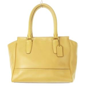 ハンドバッグ トートバッグ レザー 革 ロゴ チャーム付き ベージュ 24202 /CK20 GY18