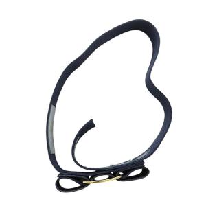 Salvatore Ferragamo ベルト ヴァラ リボン ロゴ ゴールド金具 S 紺 ネイビー 8046 GY18 /MQ