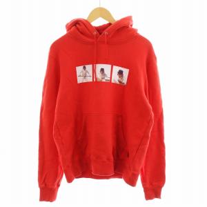 19AW 時計仕掛けのオレンジ パーカー プルオーバー 2 レッド