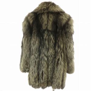 SAGA FOX ROYAL 金サガ シルバーフォックスファー コート 6号 ブラウン