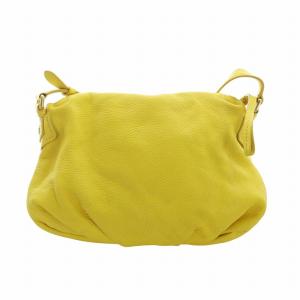 MARC by MARC JACOBS ショルダーバッグ 斜め掛け レザー ロゴ 黄 イエロー GY18 /MQ