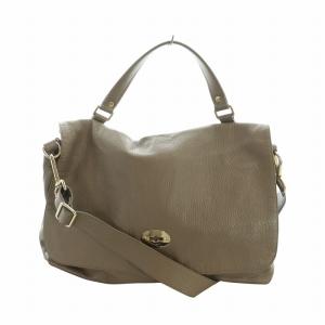 POSTINA トート ショルダーバッグ 2WAY グレー