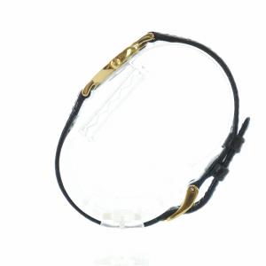 OMEGA De Ville 腕時計 クォーツ ラウンド レザーベルト ゴールドカラー