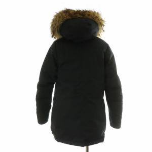 PYRENEX BORDEAUX FUR ダウンコート フィンラクーン 38 ブラック