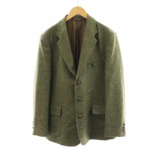 Lanificio di Pray生地 ラニフィーチョ ディ プレイ テーラードジャケット 総裏地 ツイード