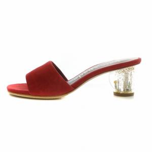 kate spade new york ポリッシュト polished ミュール スエード オープントゥ ヒール ニューヨークシティ 5 22.5cm