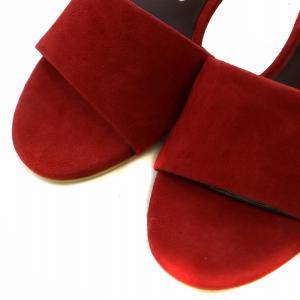 kate spade new york ポリッシュト polished ミュール スエード オープントゥ ヒール ニューヨークシティ 5 22.5cm