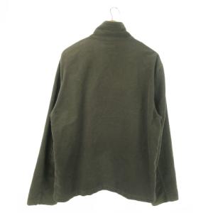 C.P. COMPANY ジャケット ジップアップ スタンドカラー ピーチスキン 大きいサイズ 5 XXL グレー /AO9 GY18