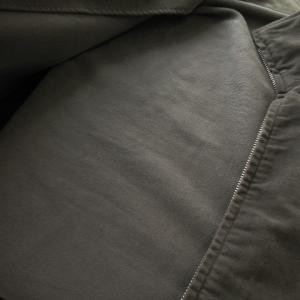 C.P. COMPANY ジャケット ジップアップ スタンドカラー ピーチスキン 大きいサイズ 5 XXL グレー /AO9 GY18