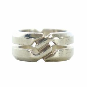 GUCCI 指輪 リング アクセサリー ロゴ Silver925 13号 シルバー色 GY17 /MQ OH
