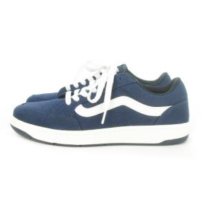 CANORA  スニーカー ローカット レースアップ ロゴ 25cm 紺 ネイビー /AO4 GY18
