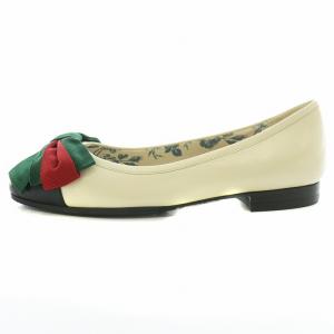 GUCCI ハラコ　ブラウン毛皮　ハイヒール　厚底パンプス　　34 1/2 GUCCI - GUCCI グッチ パンプス ヒール ブラウン×ブラック