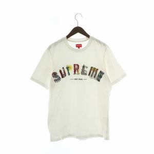 19SS City Arc Tee 刺繍 M ホワイト