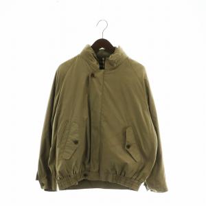 ジャケット ライナー付き 裏地チェック柄 L ベージュ