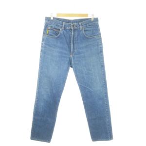 デニムパンツ ジーンズ ストレート コットン 36 青 ブルー /AO19 GY11
