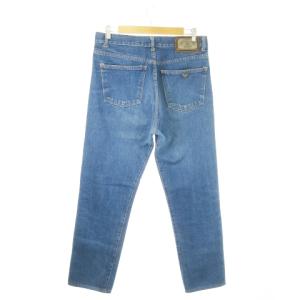ARMANI JEANS デニムパンツ ジーンズ ストレート コットン 36 青 ブルー /AO19 GY11