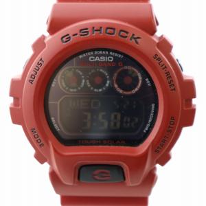 腕時計 ウォッチ ソーラー デジタル ロゴ 赤 レッド GW-6900RD GY18 /MQ
