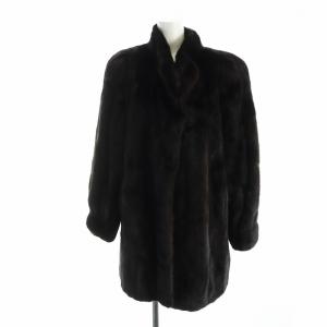 Furs 毛皮コート ミンクファー F ブラウン