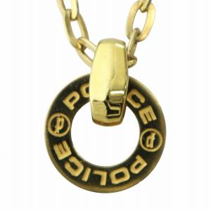 ネックレス アクセサリー ペンダント リング ロゴ チェーン ゴールド色 GY18 /MQ