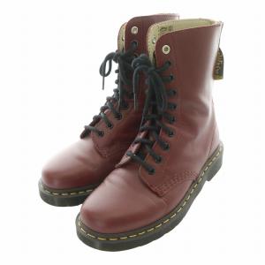 × ワイズ Y’S  SOFTY T 10EYE 10ホール ブーツ ショートブーツ レザー  箱付き