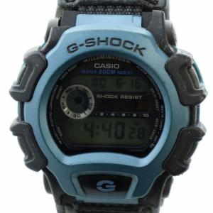 腕時計 ウォッチ クォーツ デジタル ロゴ カレンダー付き 黒 ブラック 青 ブルー DW-004 GY18